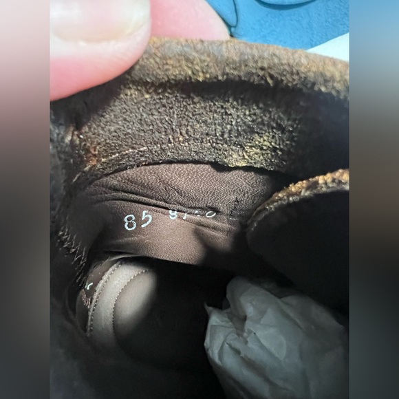 Nisolo 8.5 men’s boots waxed all weather brown leather boots lace up - Picture 9 of 11